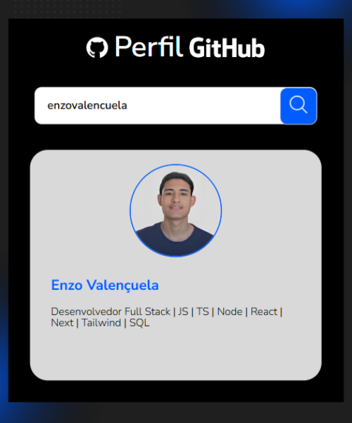 Imagem do projeto Projeto Github API