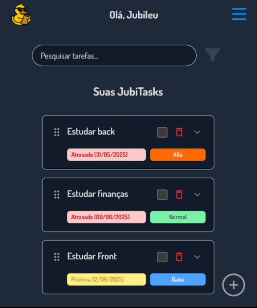 Imagem do projeto Jubitasks
